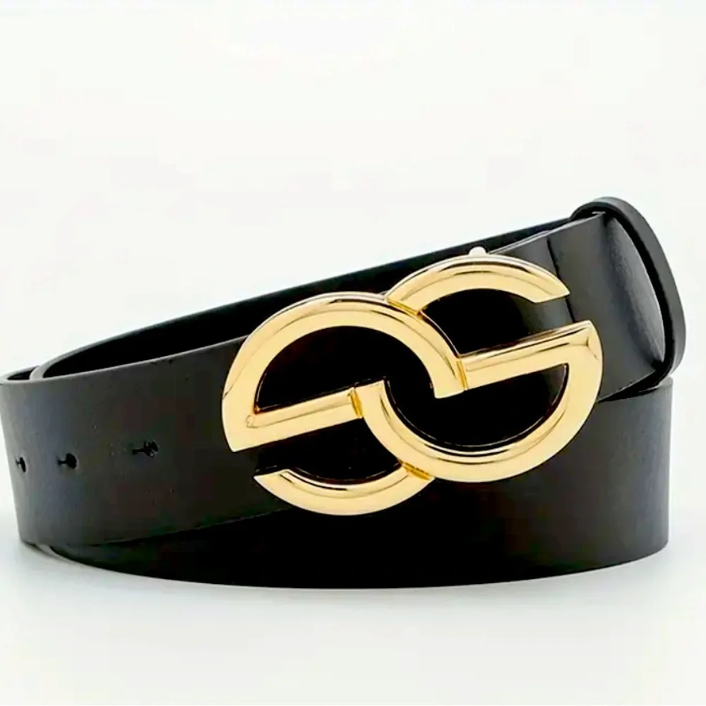NWT Classic Luxury Geometric Trendy Buckle‎ Belt